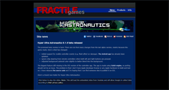 Desktop Screenshot of fractilegames.com